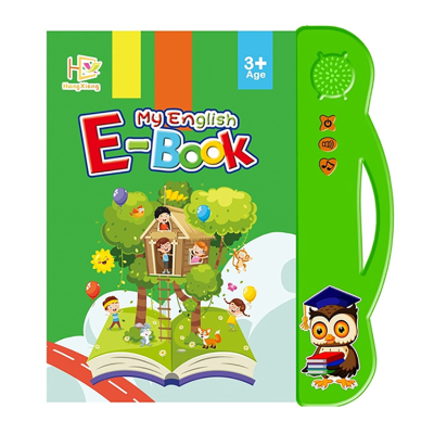 English Language Learning Intelligence Educational Toys Sound Reading Machine Toddler Sound Book for Kids
