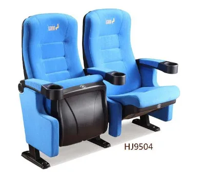 Folding Plastic Theater Seats & Cinema Chairs-Auditorium & Theater Use Guangdong Manufacturer