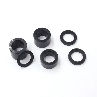 Custom Size M3 M4 M5 M6 M8 White/ Black ABS Non-Threaded Spacer Round Hollow Standoff Washer PCB Board Spacer