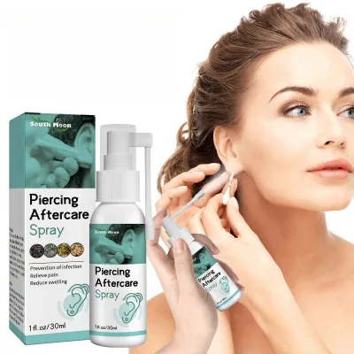 Ear Piercing Aftercare Solution Piercing Spray Specialists to Cleanse Calming Tattoo Aftercare for Body and Ear Piercing