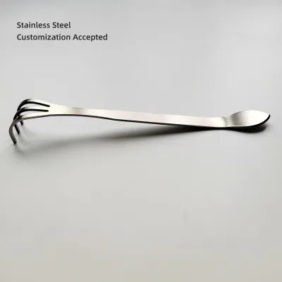 Premium Stainless Steel Mini Bonsai Rake Bonsai Tool in with Elegant Shape Design