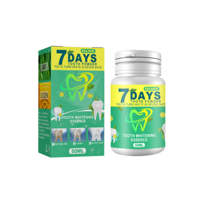 2023 Hot Selling 7 Days Whitening Tooth Powder Teeth Cleaning Powder Teeth Whitening