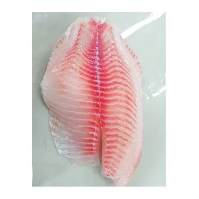 Nutritious Frozen Fresh Tilapia Fillet High Protein Low Calorie Preserve Freshness