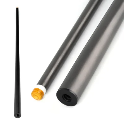 High-Tech Carbon Fiber Cue Shaft High Strength Smooth Feeling Multi-Thread Fit