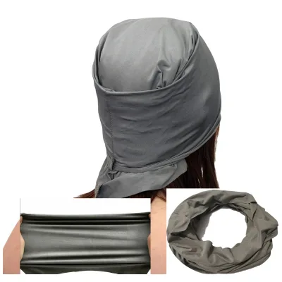 EMF Radiation Protection Scarf Electromagnetic Radiation Protection Fashion Cape Silver Fiber Maternity Head Scarf