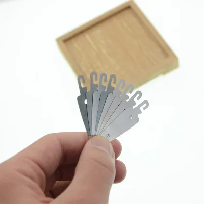 100 Pcs/Bag Stainless Steel Cross-Stitch Threading Hook Needle Threader Stitch DIY Tools Craft Accessories