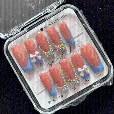 Wholesale High Quality OEM Handmade Nails Art Long Full Cover DIY Press-On Nails