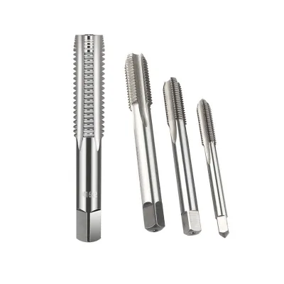 Straight groove Taps for Thread M8 Tap to Make Stainless Steel Thread Hand Tapping Machine Rustproof Precision Grinding Rod