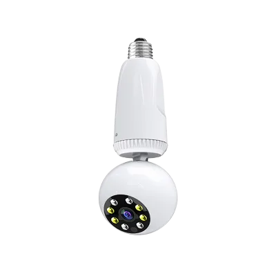 HD1080P Videcam Wifi Panorama Camera Security Lamp Panoramic Bulb CCTV Video Wireless Ip Camera Surveillance Fisheye HD Camera