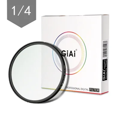 Lightdow Slim MRC 37-82MM Diffusion Lens Filter Black Mist for Canon for Nikon for Sony Fuji Cameras Glass Material