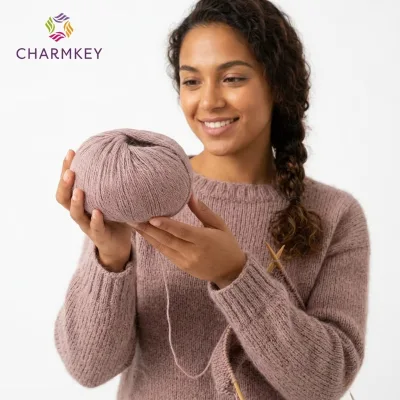 Premium 100% Baby Alpaca Wool Yarn Soft Knitting Crochet Yarn High Quality Natural Fiber in Stock