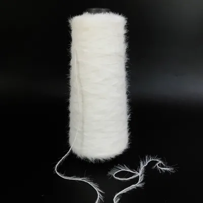 High Quality Manufacturer Fur Like Mink Down Minky Mink Fur Fancy Yarn for Sweater Socks