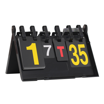 Wholesale Scoreboard Score Keeper Ping Pong Basketball Billiard Scoreboards Portable Flips up Scorekeeper
