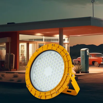 50W 100W 150W 200W Atex Certified Explosion Proof Luminaire LED Flood Light