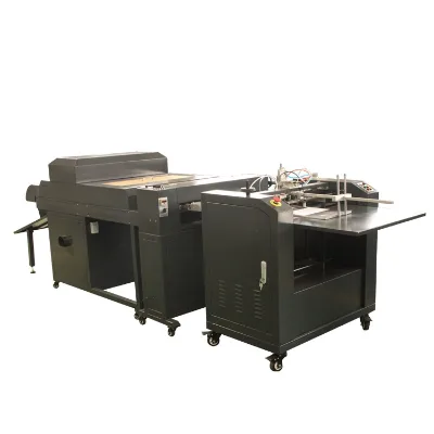 CMALL AUQH Fully Automatic Electric UV Coating Machine with Wood Packaging High Safety Level 3 Different Sizes for Printing