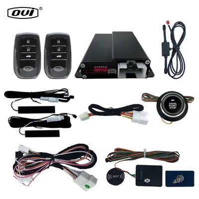 OVI 8100 CAN Bus Vehicle Control Remote Car Starter Push Button Start Kit Keyless Entry for Toyota Verso Easy Installation
