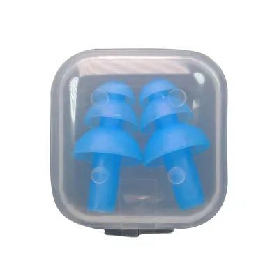 Waterproof Silicone Swimming Ear Plugs Unisex Swim Training Ear Plugs for Noise Reduction Ear Plugs