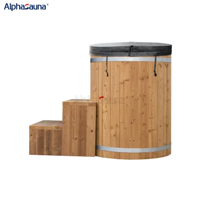 Wooden Bath With Chiller Water Cooled