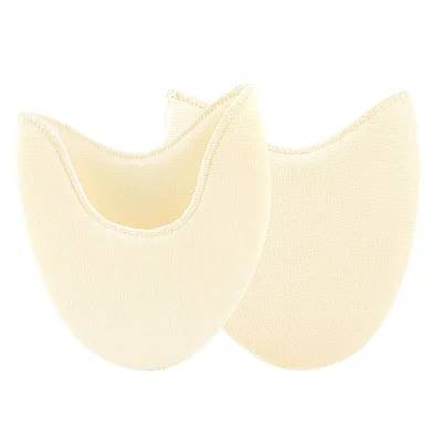 Unisex Sponge Pointe Shoe Caps Ballet Shoe Toe Pads High-Heeled Soft Rebound Half-Size Insoles Anti-Friction Shock-Absorbing