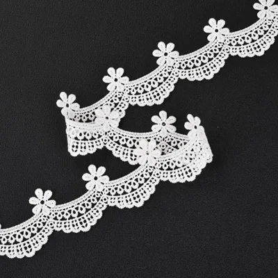 Newly Customized Lace Water Soluble Embroidery Lace Made of Polyester