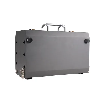 Outdoor Portable Charcoal Oven Cmaping Picnic BBQ Grill One-piece Mini Handle Wood Charcoal Stove