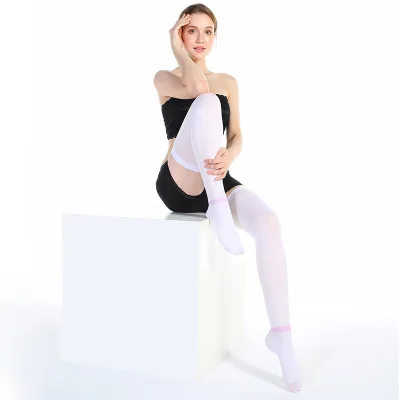 Unisex Thigh High Anti-Embolism Compression Stockings15-21mmHg Durable Relieve Limb Edema Effectively