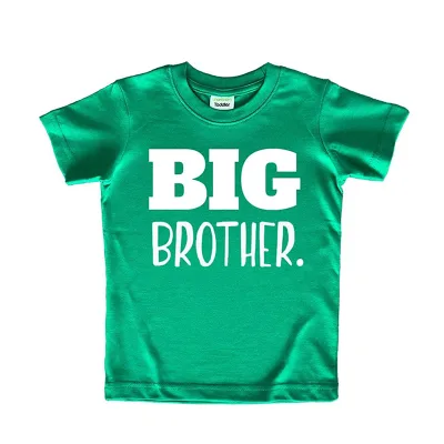 Hot Sell Summer Boys T Shirt Baby Tee Big Brother Cotton Short Sleeve Kids Baby T Shirt