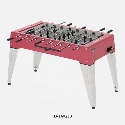 New Relaase 2024 New Top Grade Professional Soccer Table / Foosball Table Red Fussball Perfect for Bar and Hotels