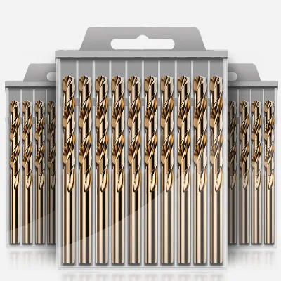 Manufacturers Direct Sales Titanium Plated Twist Drill for Electric Drill Drill Woodworking Pipe