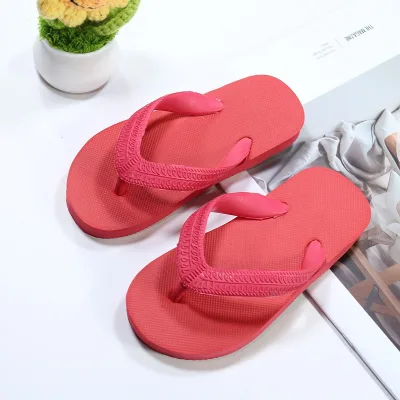 Children's Breathable Printed EVA Flip Flops 2025 Summer New Unisex Bright/Mixed Colors Beach Holiday Sandals Home