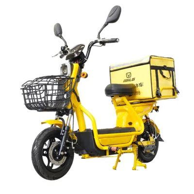 Long Range Electric Delivery Scooter Rechargeable Electric Scooter With Cabin Delivery