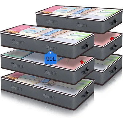 Household Popular Towel Miscellaneous Under Bed Storage Box Seasonal Moisture Storage