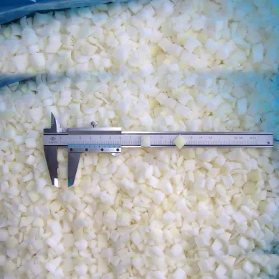 Wholesale Frozen Vegetables IQF Frozen Onion Dices Factory Low Price Frozen Chopped Onion