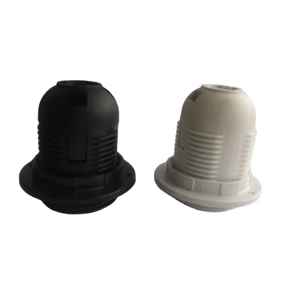 E27 519 Plastic Lamp Holder for Bulbs and Ceiling Light Component Full Tooth Body