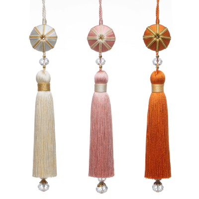 Newest Sale Good Quality Decorative Tassel Fashion Curtain Fringe Tassel