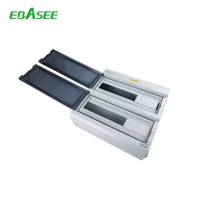 EBASEE IP65 Standard ABS Plastic Distribution Box Outdoor Junction Box Waterproof Electrical Enclosure