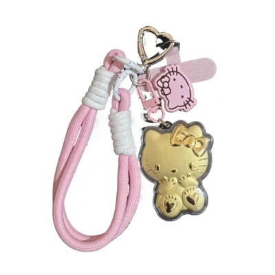 Gold Pure 999 Pendant, Mobile Phone, Bag, All-Purpose , Cartoon Keychain, Girlfriend Gift, Water Wholesale