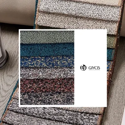 Wholesale 100% Polyester Knitted Upholstery Fabric for Sofa and Chair Cushions Durable Breathable Home Textile Material