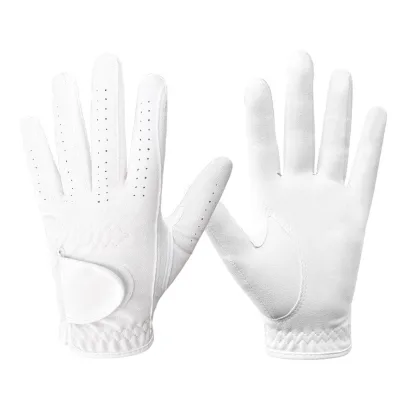 High Quality Soft Non-Slip Microfiber Men Women Left & Right Hand Available Training & Competition Golf Gloves