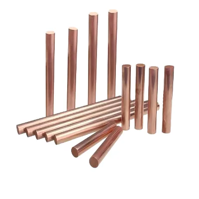 C11000 Polished Red Copper Rod ASTM Standard Industrial Application Welding and Bending Services Round Pattern
