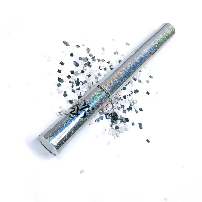 China Professional Customized  Baby Gender Reveal Confetti Cannon Wholesale Confetti White