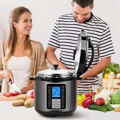 14 in 1 Smart Automatic Timing Microcomputer Non-Stick Switch Stainless Steel Electric Pressure Cooker