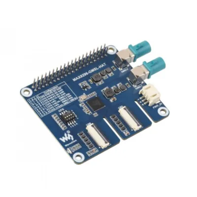 Chipboard Waveshare 2ch Gmsl Camera Hat, Max9296a Deserializer, High Speed Low Latency Link, Raspberry Pi 5 Jetson Orin Nx Nano