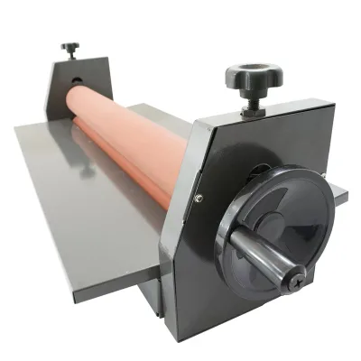 Hot Sale Pingda Office 700mm 29inch A1 Size Manual Hand Crank Easy Use Cold Laminating Machine Cold Laminator with Handel