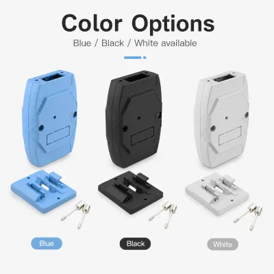 Anti Vibration Din Rail Mounted ABS Electronic Shell DB Connector Module Housing Data Acquisition Box for Automation Instrument