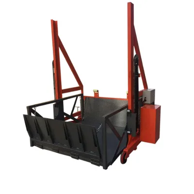3 Ton Mobile Loading Dock Platform Heavy Duty Steel Adjustable Height Forklift Unloading Platform With CE