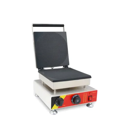Factory Cheap Icecream Shop Snack Baking Commercial  Snack Crepe Cone Maker Electric Stroop Wafel Iron Mould Machine