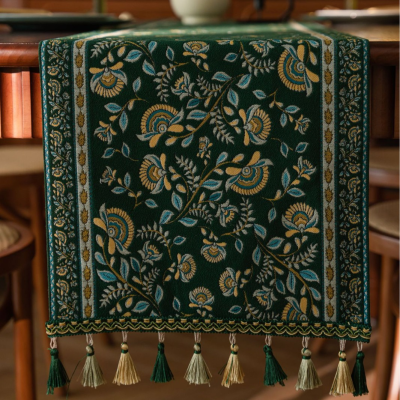 Festival Jacquard Placemat Table Dish Mat Table Runner   Eid Turkey Table Runner