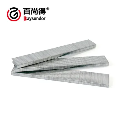 18GA Galvanized Steel K4 Curved Staples 4J 22mm for Heavy Industry Use