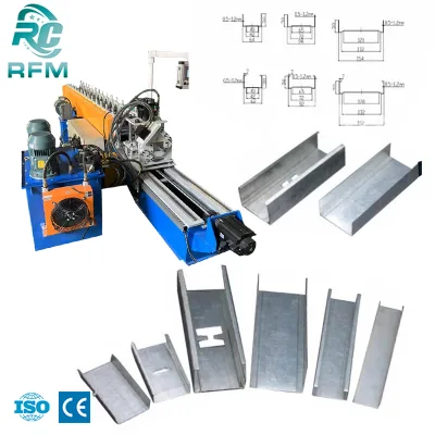 High Speed Light Gauge Steel (LGS) Framing Machine Stud and Track Making Machine for Residential House Construction